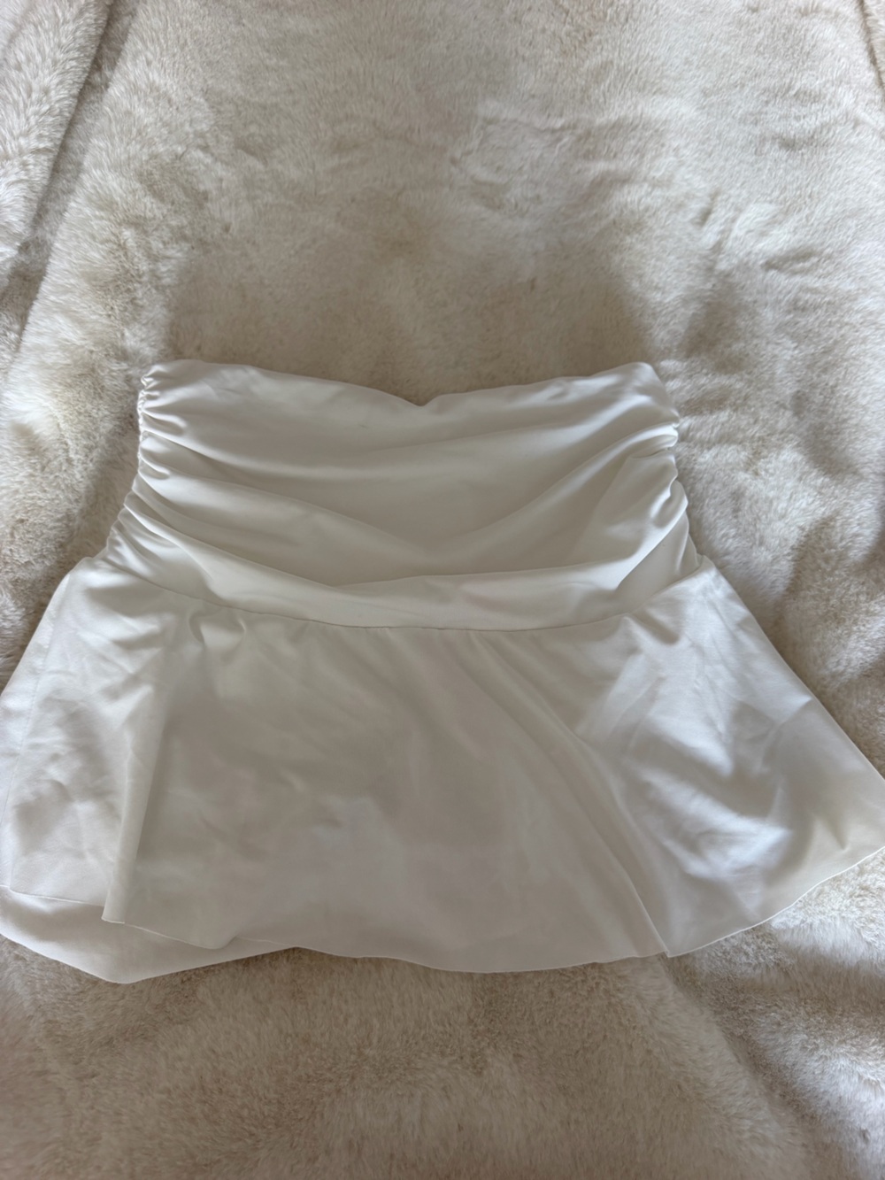 White Mini Skirt